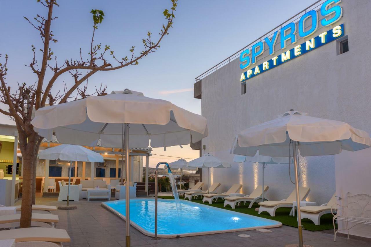 Spyros Apartments With Pool Kalamáki Kültér fotó