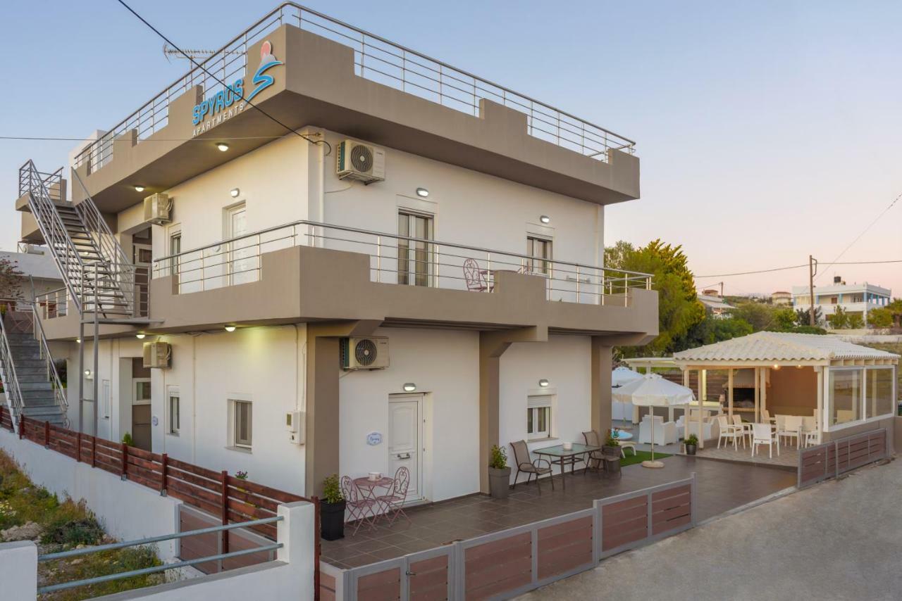 Spyros Apartments With Pool Kalamáki Kültér fotó